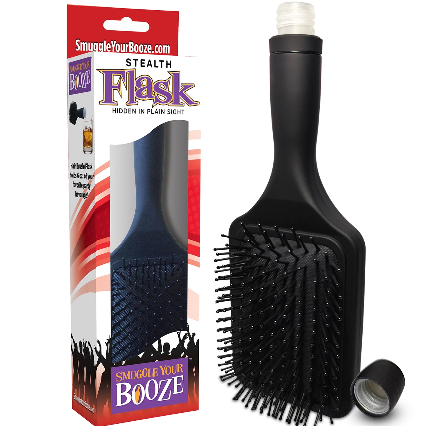 Smuggle Your Booze Brush Flask