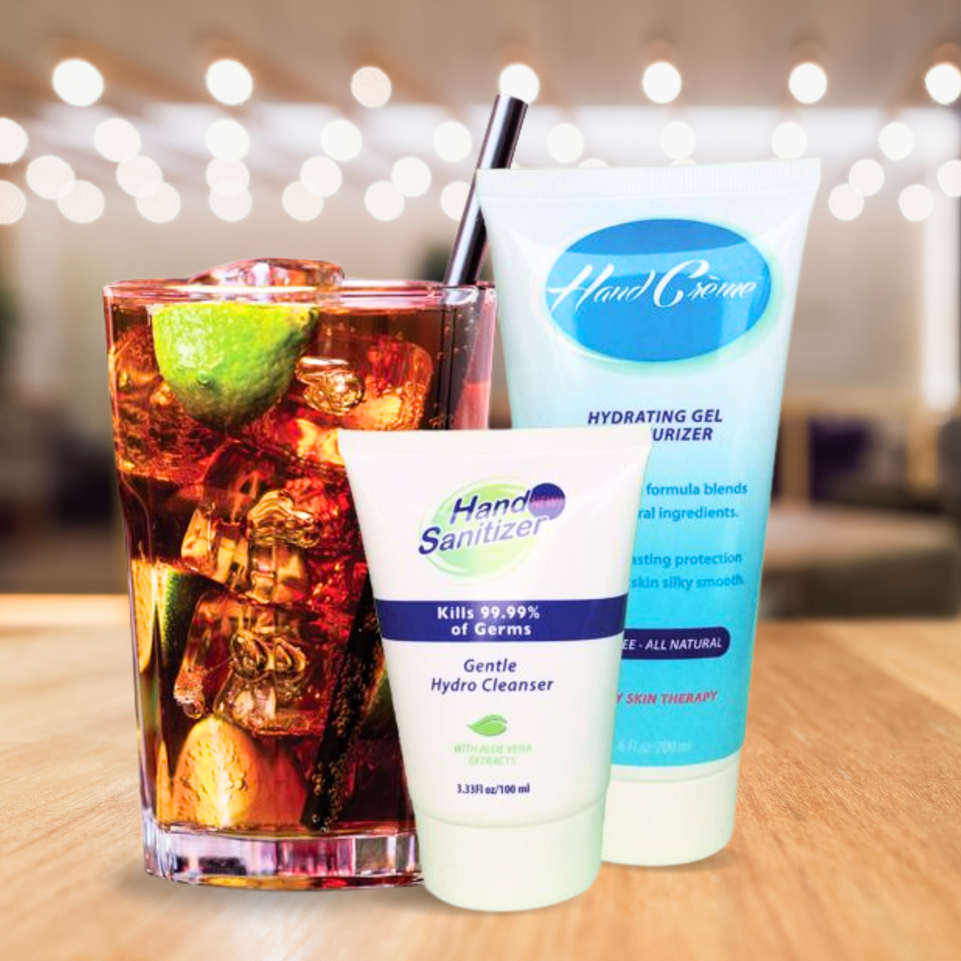 Hand Creme & Sanitizer Combo