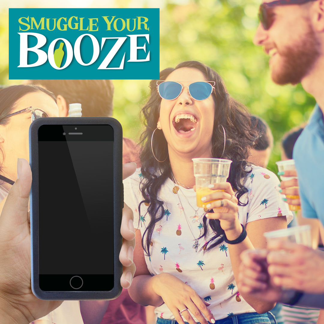 Smuggle Your Booze Phone Flask