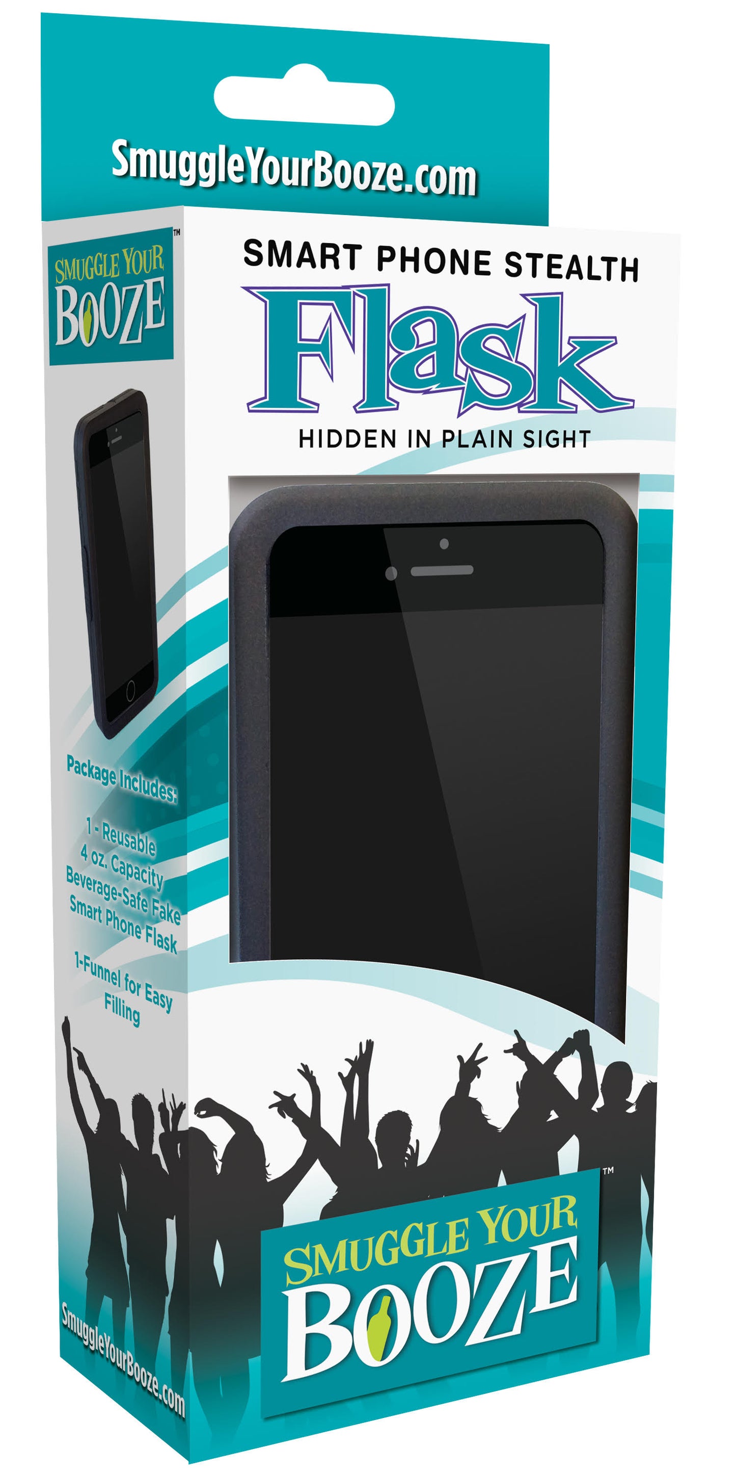 Smuggle Your Booze Phone Flask