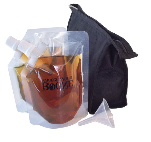 Smuggle Your Booze 4 Soft Flasks Hide in Bra Pants Boots Clubs